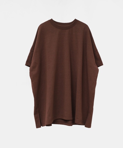 RNA-N(アールエヌエーエヌ)の「M2664 ワイドタックプルオーバー(Tシャツ/カットソー・レディース・チャコール/ブラウン/グレイッシュベージュ・FREE)」の15枚目の写真