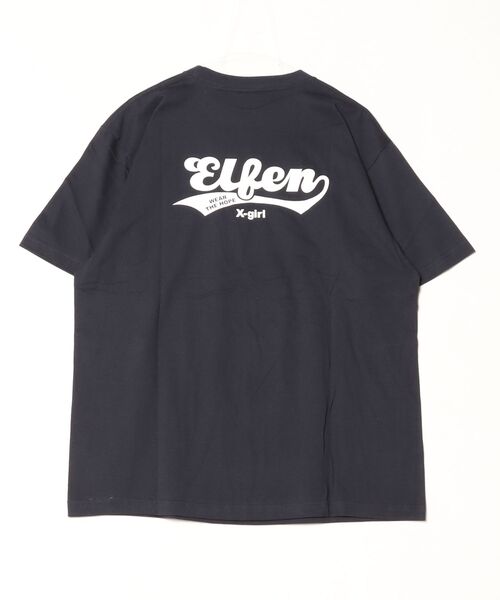X-girl SPORTS(エックスガールスポーツ)の「C EL S WE FAN GOODS S/S TEE/ちふれASエルフェン埼玉(Tシャツ/カットソー・メンズ・ネイビー/ホワイト・LARGE/MEDIUM/SMALL/X-LARGE)」の21枚目の写真