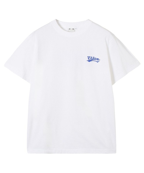 X-girl SPORTS(エックスガールスポーツ)の「C EL S WE FAN GOODS S/S TEE/ちふれASエルフェン埼玉(Tシャツ/カットソー・メンズ・ネイビー/ホワイト・LARGE/MEDIUM/SMALL/X-LARGE)」の11枚目の写真