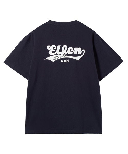 X-girl SPORTS(エックスガールスポーツ)の「C EL S WE FAN GOODS S/S TEE/ちふれASエルフェン埼玉(Tシャツ/カットソー・メンズ・ネイビー/ホワイト・LARGE/MEDIUM/SMALL/X-LARGE)」の14枚目の写真