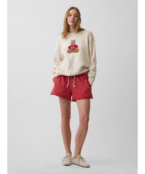 GAP(ギャップ)の「コットン100% オーバーサイズセーター(ニット/セーター・レディース・アイボリー/グリーン系その他/ブラウン系その他2/ブラック/ベージュ/ベージュ系その他/ブラウン・L/M/XS/S/XL/XXS)」の17枚目の写真