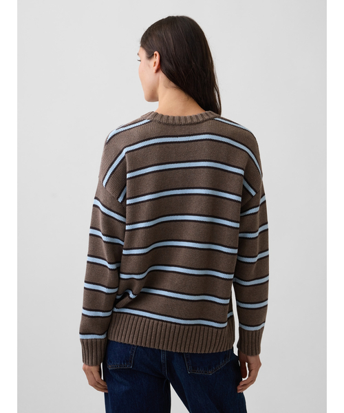 GAP(ギャップ)の「コットン100% オーバーサイズセーター(ニット/セーター・レディース・アイボリー/グリーン系その他/ブラウン系その他2/ブラック/ベージュ/ベージュ系その他/ブラウン・L/M/XS/S/XL/XXS)」の22枚目の写真