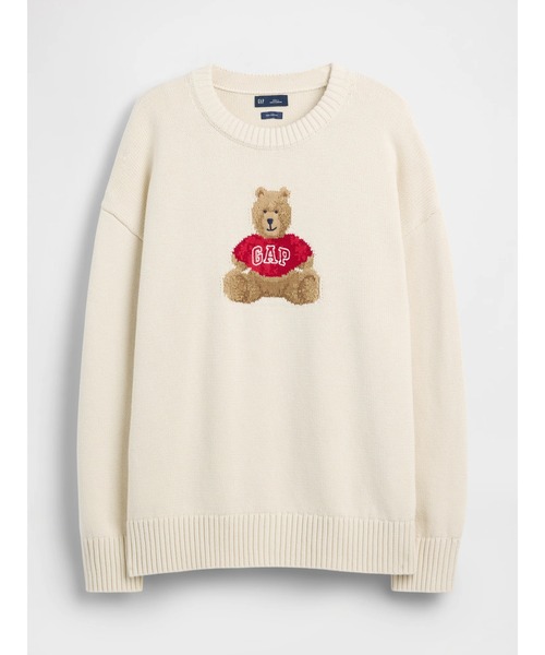 GAP(ギャップ)の「コットン100% オーバーサイズセーター(ニット/セーター・レディース・アイボリー/グリーン系その他/ブラウン系その他2/ブラック/ベージュ/ベージュ系その他/ブラウン・L/M/XS/S/XL/XXS)」の8枚目の写真