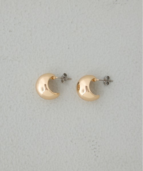 AZUL by moussy（アズールバイマウジー）の「メタルプチフープピアス（ピアス（両耳用）・レディース・シルバー/ゴールド・FREE）」の2枚目の写真