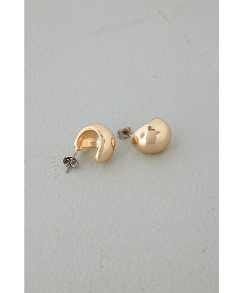 AZUL by moussy（アズールバイマウジー）の「メタルプチフープピアス（ピアス（両耳用）・レディース・シルバー/ゴールド・FREE）」の9枚目の写真