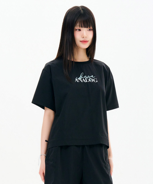 CHASECULT（チェイスカルト）の「レディースストレッチ半袖Tシャツ-FBRG5876D03（Tシャツ/カットソー・レディース・ブラック・85/90）」の3枚目の写真