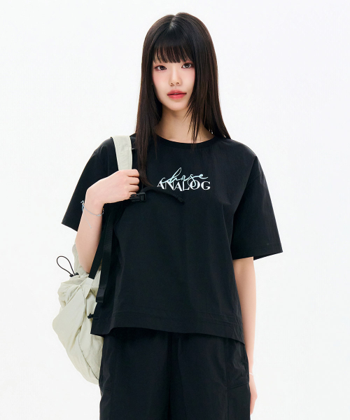 CHASECULT（チェイスカルト）の「レディースストレッチ半袖Tシャツ-FBRG5876D03（Tシャツ/カットソー・レディース・ブラック・85/90）」の4枚目の写真