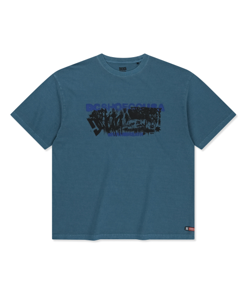 BROWNBREATH(ブラウンブレス)の「BXD CHUNKY PIGMENT TEE - BLUE(Tシャツ/カットソー・レディース・その他・SMALL/MEDIUM/LARGE/X-LARGE)」の1枚目の写真