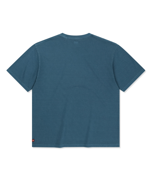 BROWNBREATH(ブラウンブレス)の「BXD CHUNKY PIGMENT TEE - BLUE(Tシャツ/カットソー・レディース・その他・SMALL/MEDIUM/LARGE/X-LARGE)」の2枚目の写真