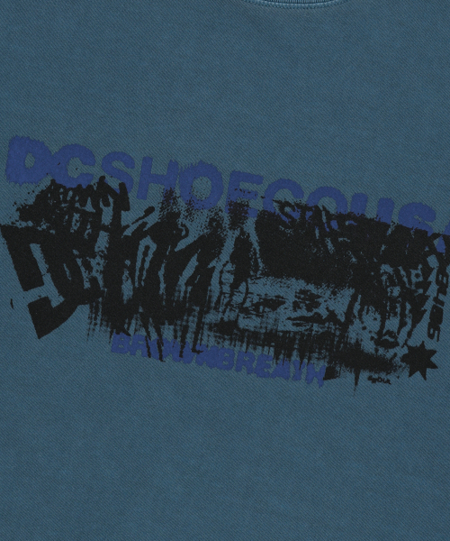 BROWNBREATH(ブラウンブレス)の「BXD CHUNKY PIGMENT TEE - BLUE(Tシャツ/カットソー・レディース・その他・SMALL/MEDIUM/LARGE/X-LARGE)」の5枚目の写真