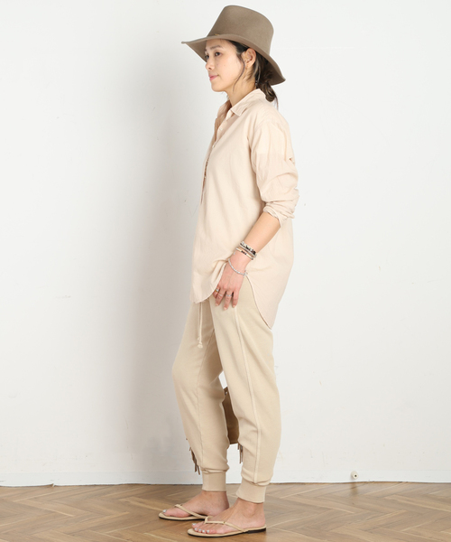 AP STUDIO（エーピーストゥディオ）の「【XIRENA/キセレナ】TRACKER SWEAT PANTS（スウェットパンツ・レディース・ベージュ・FREE）」の13枚目の写真