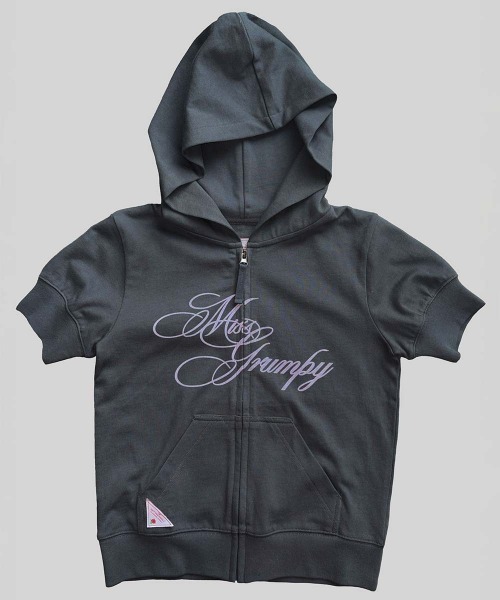 SCULPTOR(スカルプター)の「Miss Grumpy Zip-Up Hoodie(パーカー・レディース・チャコールグレー/ホワイト/ピンク・LARGE/SMALL/MEDIUM)」の9枚目の写真
