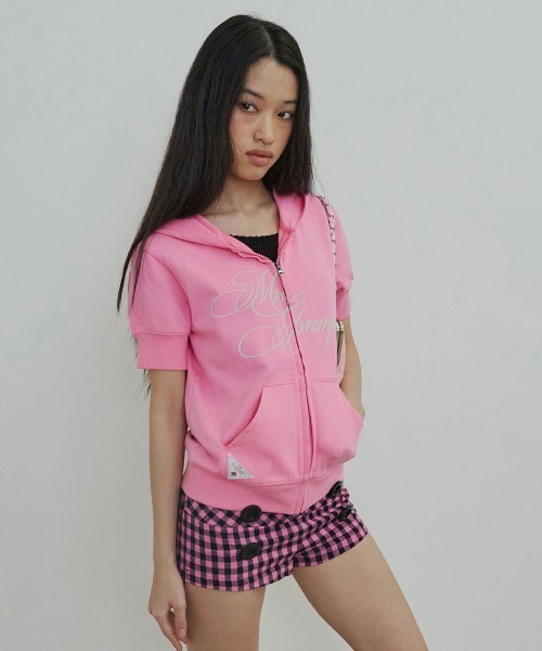 SCULPTOR(スカルプター)の「Miss Grumpy Zip-Up Hoodie(パーカー・レディース・チャコールグレー/ホワイト/ピンク・LARGE/SMALL/MEDIUM)」の10枚目の写真