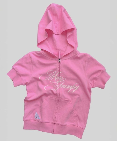 SCULPTOR(スカルプター)の「Miss Grumpy Zip-Up Hoodie(パーカー・レディース・チャコールグレー/ホワイト/ピンク・LARGE/SMALL/MEDIUM)」の12枚目の写真