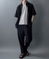 SITRY（シトリー）の「Cool Linen Blend Shirt ＆ Tapered Trousers/セットアップ 2点セット オーバーサイズ 接触冷感 麻混 シャツ＆テーパードパンツ 上下セット（セットアップ・L）」