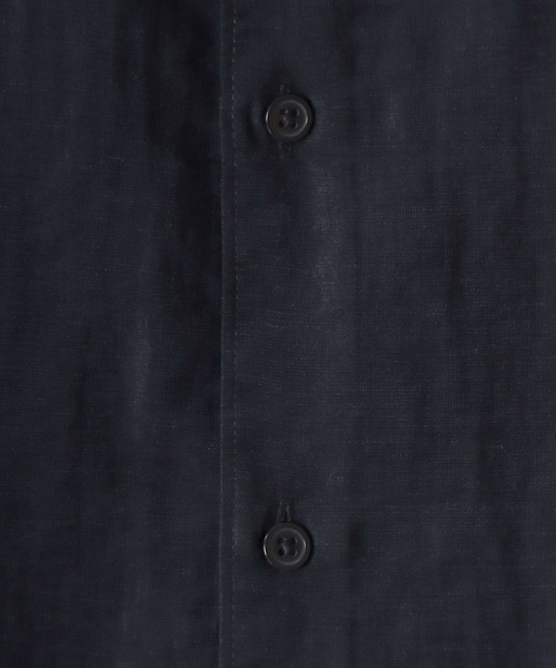 SITRY(シトリー)の「Cool Linen Blend Shirt & Tapered Trousers/セットアップ 2点セット オーバーサイズ 接触冷感 麻混 シャツ&テーパードパンツ 上下セット(セットアップ・メンズ・ブラック/カーキ/ベージュ/ブラウン・LL/L/M)」の13枚目の写真
