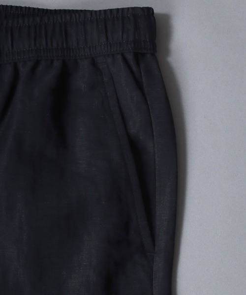SITRY(シトリー)の「Cool Linen Blend Shirt & Tapered Trousers/セットアップ 2点セット オーバーサイズ 接触冷感 麻混 シャツ&テーパードパンツ 上下セット(セットアップ・メンズ・ブラック/カーキ/ベージュ/ブラウン・LL/L/M)」の21枚目の写真