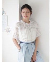 fifth | 【manaodaysセレクト】タックフリルTシャツ(Tシャツ/カットソー)