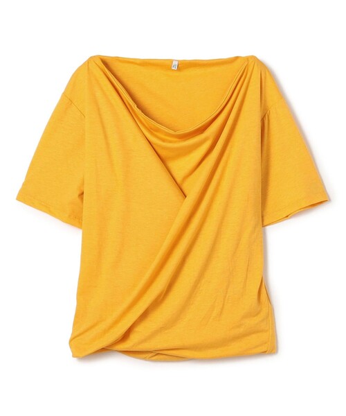 BASERANGE(ベースレンジ)の「BASERANGE TURN Tシャツ(Tシャツ/カットソー・レディース・イエロー・S)」の1枚目の写真