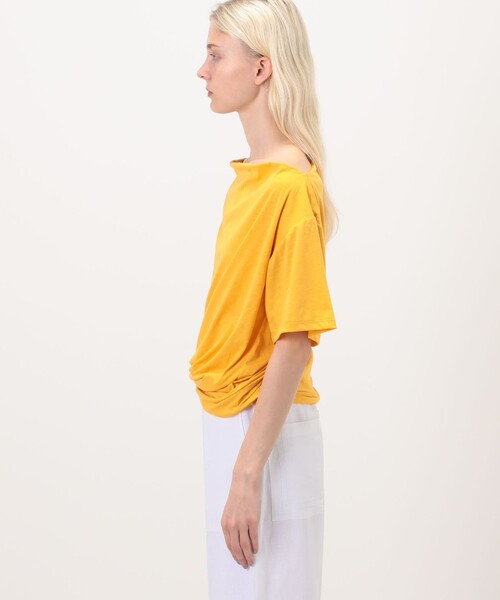 BASERANGE(ベースレンジ)の「BASERANGE TURN Tシャツ(Tシャツ/カットソー・レディース・イエロー・S)」の5枚目の写真