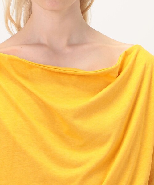 BASERANGE(ベースレンジ)の「BASERANGE TURN Tシャツ(Tシャツ/カットソー・レディース・イエロー・S)」の7枚目の写真