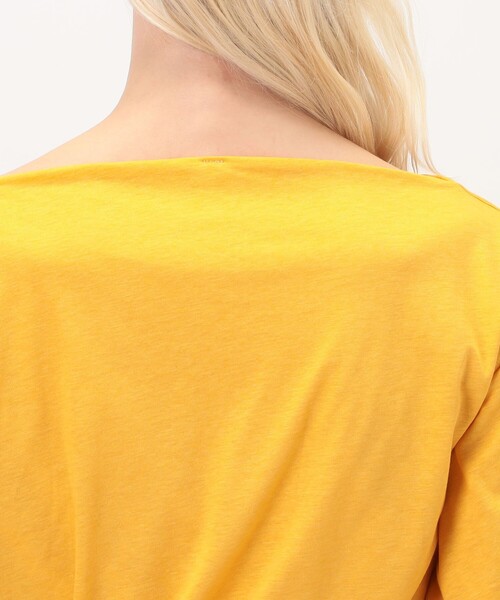 BASERANGE(ベースレンジ)の「BASERANGE TURN Tシャツ(Tシャツ/カットソー・レディース・イエロー・S)」の8枚目の写真