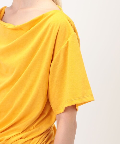BASERANGE(ベースレンジ)の「BASERANGE TURN Tシャツ(Tシャツ/カットソー・レディース・イエロー・S)」の9枚目の写真