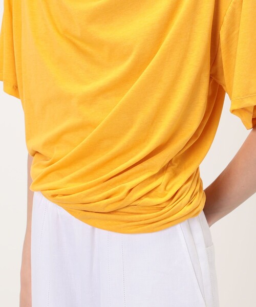 BASERANGE(ベースレンジ)の「BASERANGE TURN Tシャツ(Tシャツ/カットソー・レディース・イエロー・S)」の10枚目の写真