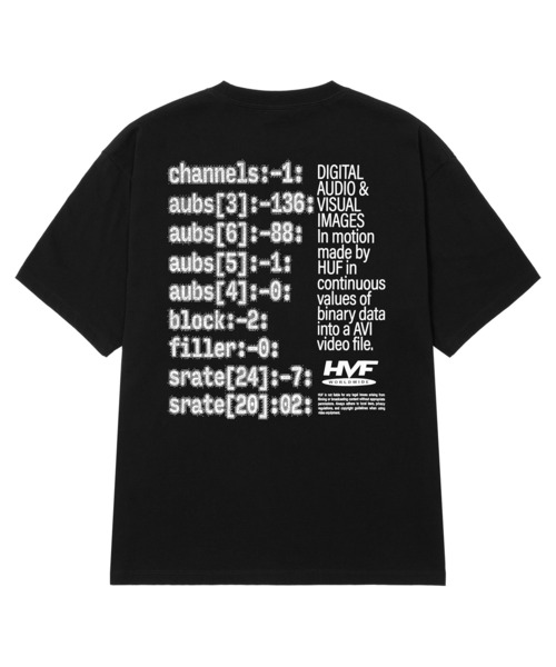 HUF(ハフ)の「H CAM TEE(Tシャツ/カットソー・メンズ・ホワイト/ブラック・XL/S/M/L)」の8枚目の写真
