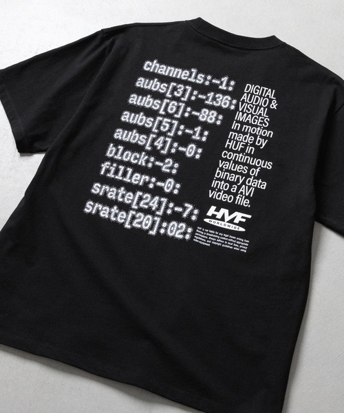 HUF(ハフ)の「H CAM TEE(Tシャツ/カットソー・メンズ・ホワイト/ブラック・XL/S/M/L)」の17枚目の写真