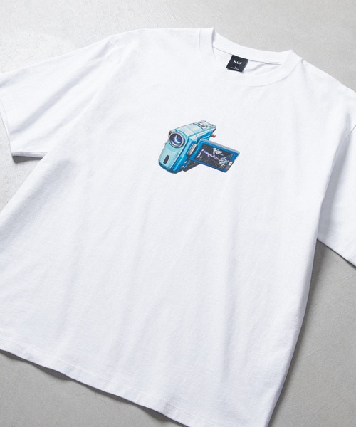 HUF(ハフ)の「H CAM TEE(Tシャツ/カットソー・メンズ・ホワイト/ブラック・XL/S/M/L)」の20枚目の写真