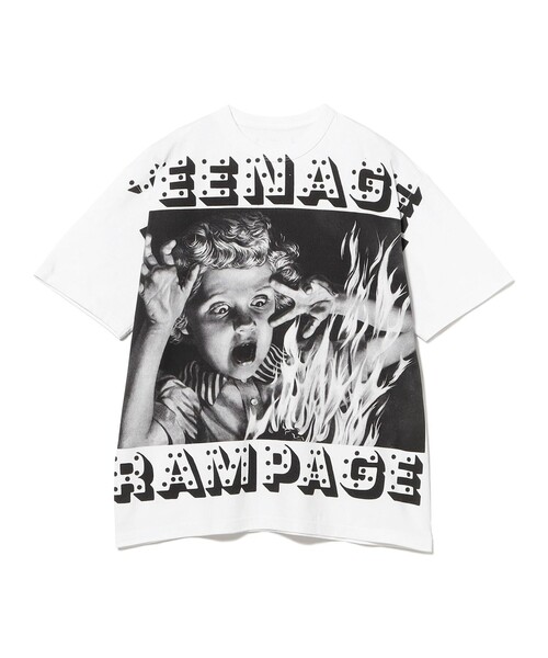 BEAMS T(ビームスティー)の「Ray Martinez / T-shirt②(Tシャツ/カットソー・メンズ・ホワイト・L/M/XL/S)」の2枚目の写真