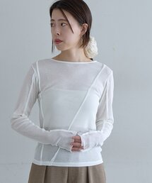 SHENERY | シアーテレコカットソー(Tシャツ/カットソー)