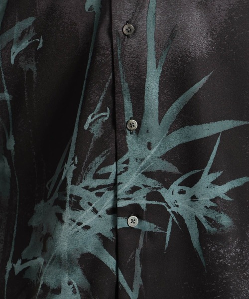 HARE(ハレ)の「BAMBOO BLURシャツ(HARE)(シャツ/ブラウス・メンズ・ブラック/ホワイト・FREE)」の21枚目の写真