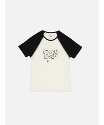 <Nudie Jeans>ヌーディージーンズ Eve T-Shirt 132012 / Tシャツ / Take It Easy Offwhite/Black /