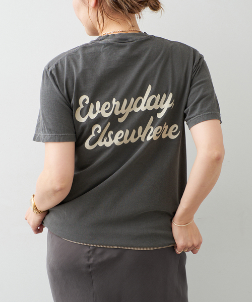 Deuxieme Classe(ドゥーズィエムクラス)の「LET HER DANCE Tシャツ 2(Tシャツ/カットソー・レディース・イエロー/チャコールグレー・FREE)」の7枚目の写真
