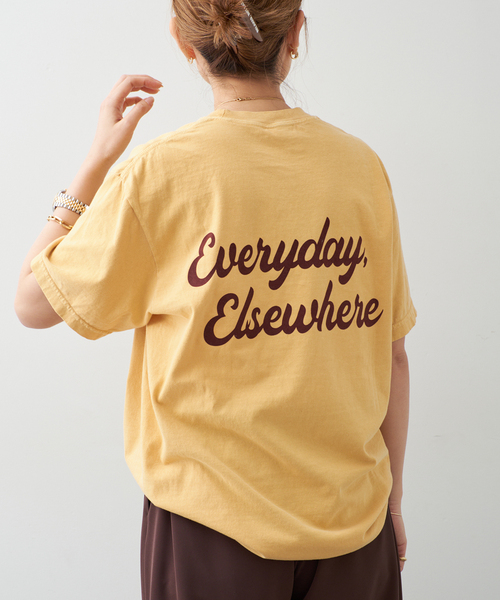 Deuxieme Classe(ドゥーズィエムクラス)の「LET HER DANCE Tシャツ 2(Tシャツ/カットソー・レディース・イエロー/チャコールグレー・FREE)」の14枚目の写真