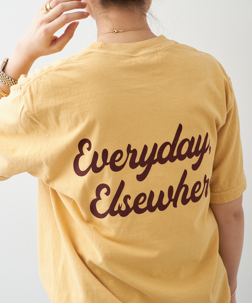 Deuxieme Classe(ドゥーズィエムクラス)の「LET HER DANCE Tシャツ 2(Tシャツ/カットソー・レディース・イエロー/チャコールグレー・FREE)」の15枚目の写真