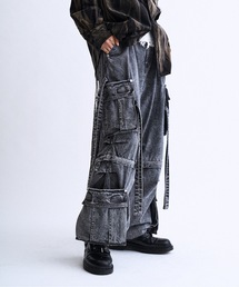 Techno pants -made from denim- / デニムテクノパンツ