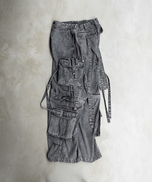 PHILTHEORY（フィルセオリー）の「Techno pants -made from denim- / デニムテクノパンツ（その他パンツ・メンズ・ブルー/ブラック・3/2/1）」の18枚目の写真