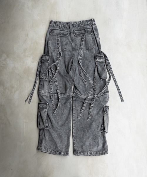 PHILTHEORY（フィルセオリー）の「Techno pants -made from denim- / デニムテクノパンツ（その他パンツ・メンズ・ブルー/ブラック・3/2/1）」の19枚目の写真