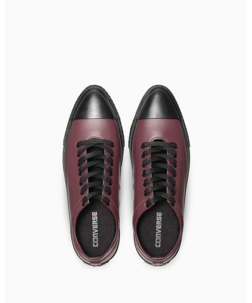 CONVERSE ALL STAR（コンバースオールスター）の「ALL STAR POINTEDTOE GL OX / オールスター　ポインテッドトウ　ＧＬ　ＯＸ（スニーカー・レディース・ボルドー・5/6.5/3/4/3.5/4.5/5.5/7.5/7）」の3枚目の写真