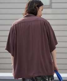DAN RIVER（ダンリバー ）の「DAN RIVER/ダンリバー 50S EMBROIDERY S/S SHIRT 50年代エンブロイダリー半袖シャツ 刺繍 胸ポケット オーバーサイズ メンズ 2026年 夏 夏服（シャツ/ブラウス）」
