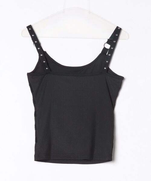 tinkerend（ティンカーエンド）の「Twisted Rivet Camisole / ツイストリベットキャミソール（キャミソール・レディース・ブラック・FREE）」の6枚目の写真