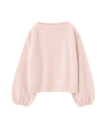 6(ROKU)＞ コットン ピコット Vネック ニット（ニット/セーター）｜6