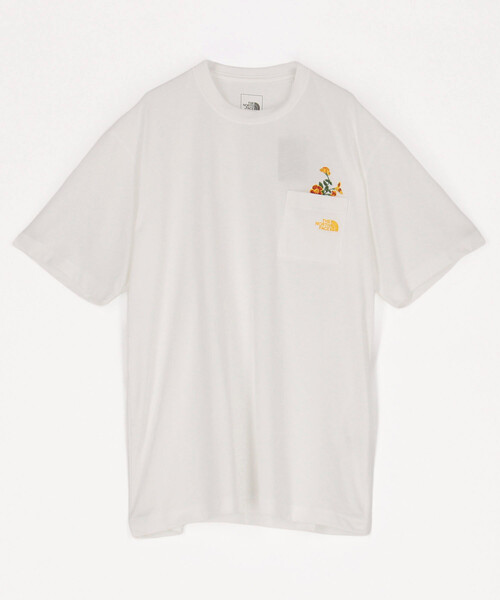FREAK'S STORE(フリークスストア)の「限定展開 THE NORTH FACE/ザ ノース フェイス S/S FD Flower Logo Tee/ショートスリーブフラッシュドライフラワーロゴティー(Tシャツ/カットソー・レディース・ブラック/ホワイト・MEDIUM/LARGE)」の1枚目の写真
