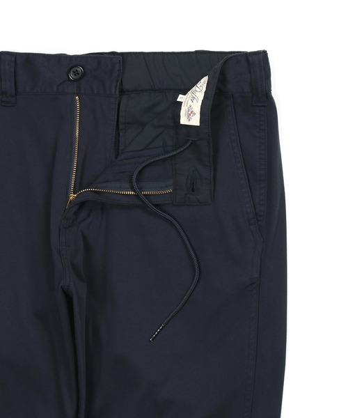 The DUFFER of ST.GEORGE(ザダファーオブセントジョージ)の「『WONDER SHAPE』COMFORT ICE-COOL:360°全方向高伸縮『ワンダーシェイプ』接触冷感 テーパードスリムパンツ(チノパンツ・メンズ・ネイビー/ベージュ/ブラック・SMALL/X-LARGE/LARGE/MEDIUM)」の15枚目の写真