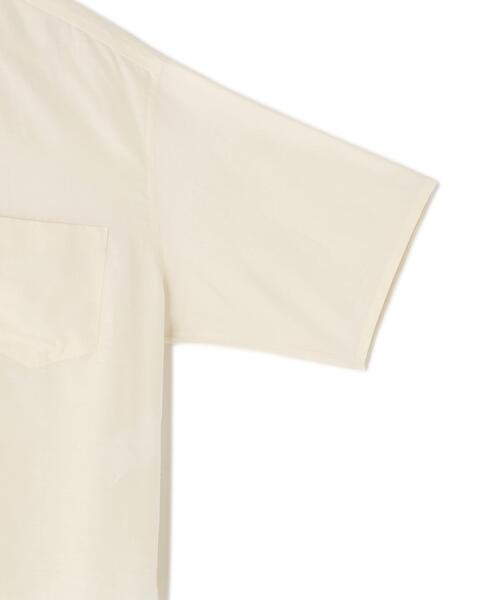YLEVE(イレーヴ)の「YLEVE / SILK COTTON CLOTH BIO SUEDE SHIRT(シャツ/ブラウス・レディース・ホワイト/ネイビー・0/1)」の5枚目の写真