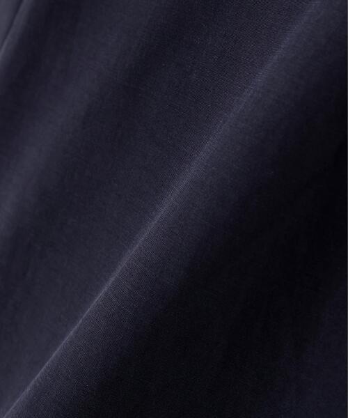 YLEVE(イレーヴ)の「YLEVE / SILK COTTON CLOTH BIO SUEDE SHIRT(シャツ/ブラウス・レディース・ホワイト/ネイビー・0/1)」の8枚目の写真