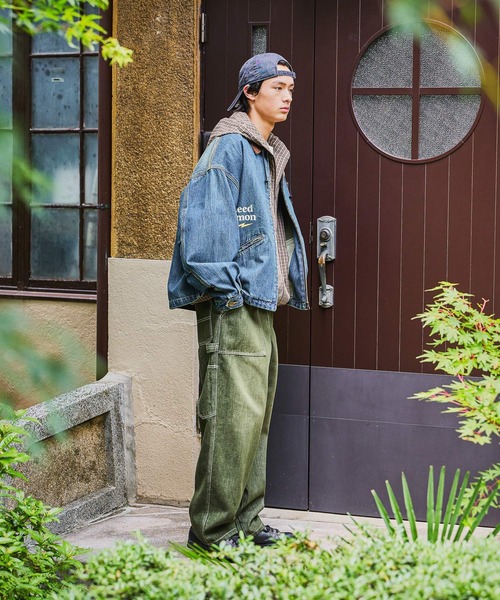niko and...（ニコアンド）の「Denim Zip Work Jacket [niko and ...JEANS]（デニムジャケット・メンズ・サックスブルー/ダークグレー・MEDIUM/LARGE）」の20枚目の写真